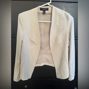 Forever 21 Women's Light Beige Blazer